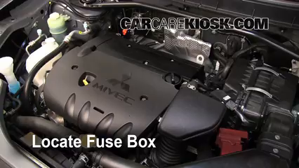 2010 Mitsubishi Outlander ES 2.4L 4 Cyl. Fuse (Engine) Replace
